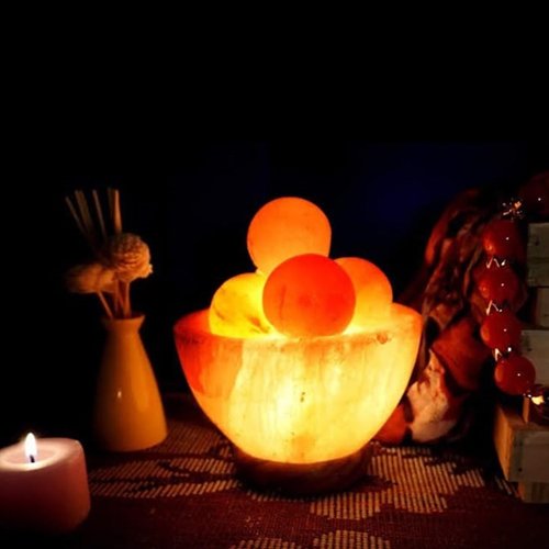 Himalayan Pink Salt Decorations lamp for Healthcare - Image 4